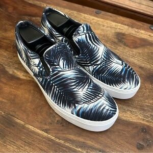 Saturdays NYC Mens Graphic Slip-On Sneakers